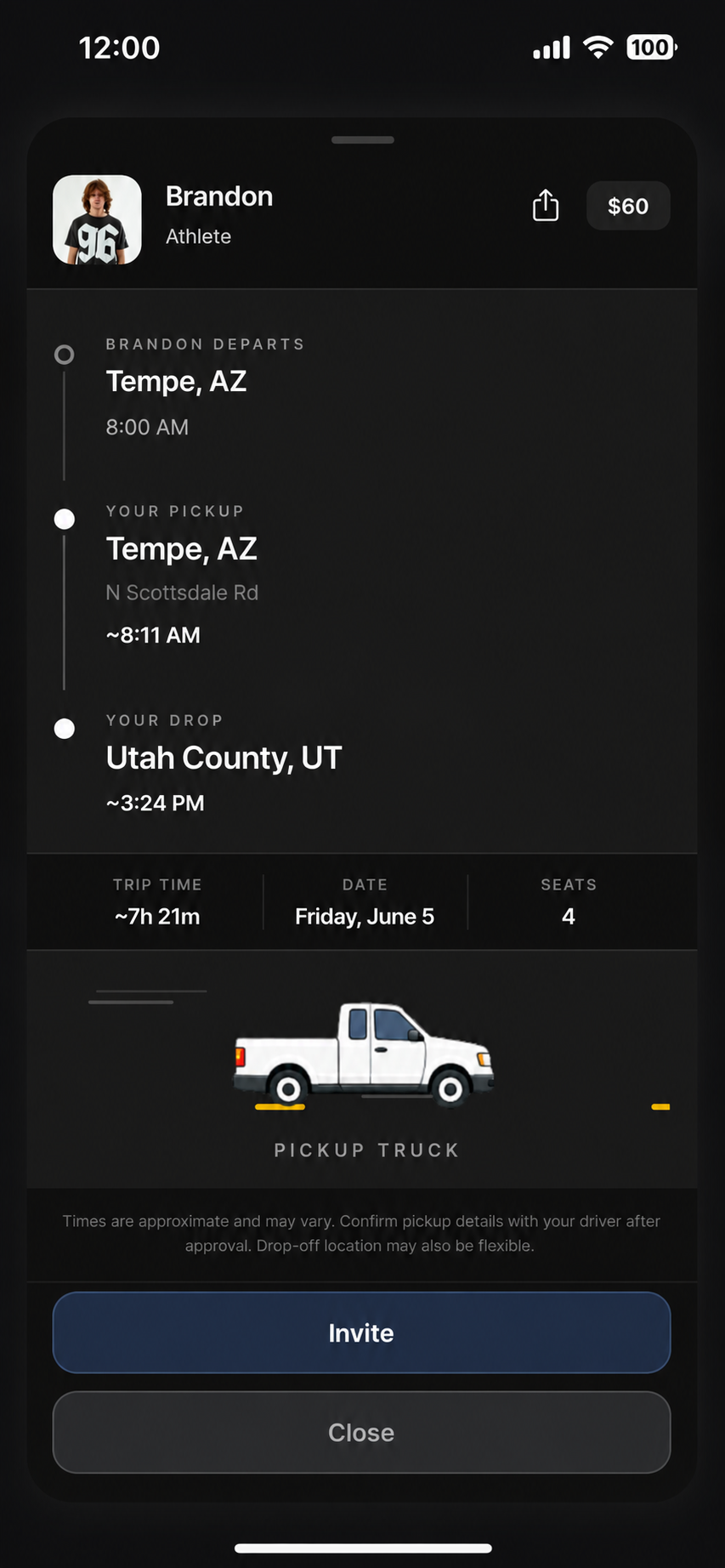 Route detail