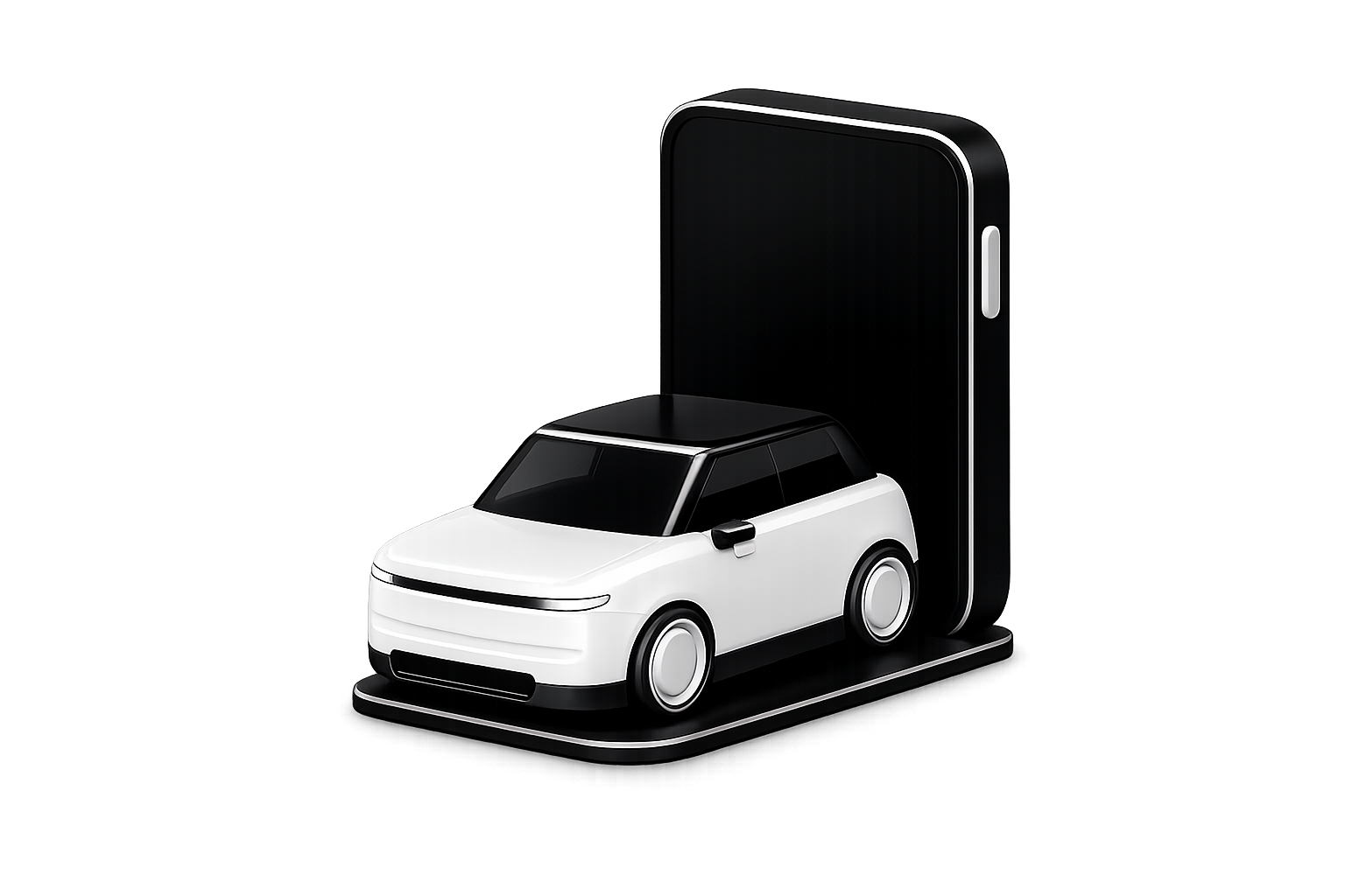 Routebook app requesting a ride